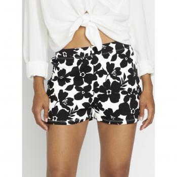 Shorts Volcom Alto Cozzi Neri e Bianchi