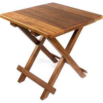 Whitecap Solid Top Fold Away Table Teak, 60031
