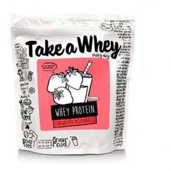 Streifenkraft Whey Protein – Erdbeer-Milchshake 907 g