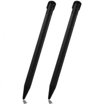 Nintendo 3DS XL LL Touch Screen Stylus Pen - 2 Pack (Black/White)