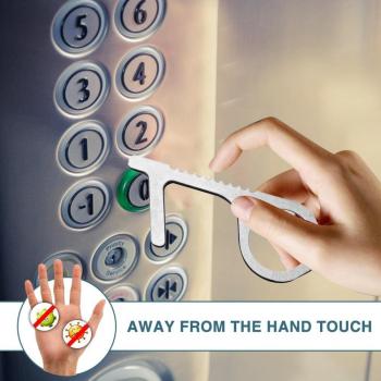 Herramienta de higiene para manijas de puerta