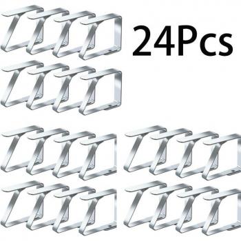 READCLY Rutschfeste Tablette – 24 Klammern aus Stahl