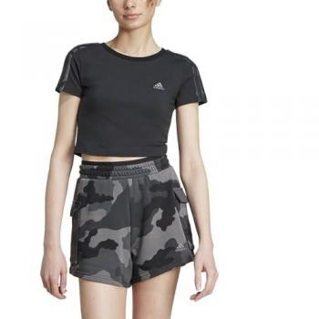 Polo noir camo3s adidas pour bébé