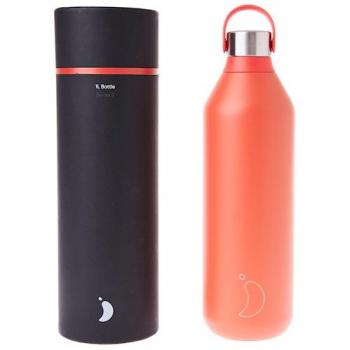 BOTTIGLIA SERIE 2 BOTTIGLIA 1000ML ROSSO ACERO CHILLY'S