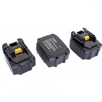 Vhbw 3x Battery for Makita TP131, TP131DB Power Tools (2000 mAh, Li-Ion, 14.4 V)