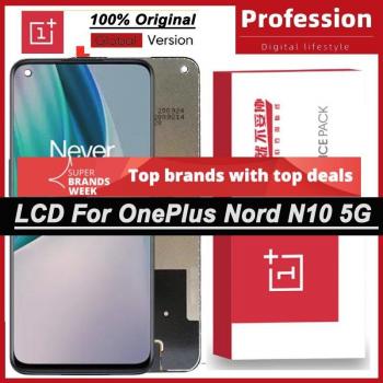 Original 6.49'' IPS LCD Touch Screen Digitizer for OnePlus Nord N10 5G / NORD N100 BE2013 BE2029 Repair Parts