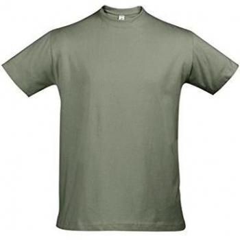 Men's Sol's Imperial T-Shirt - Green, 100% Cotton, Jersey 190