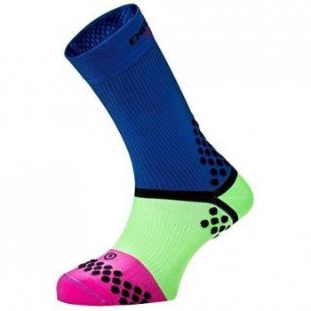 Enforma Trial Running Dryfit - Calcetines deportivos unisex, color azul, talla XL