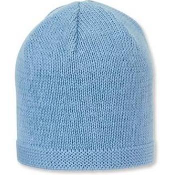 Sterntaler Strickmütze blau 37