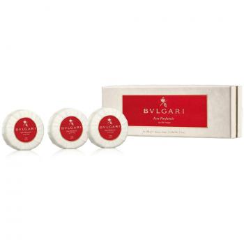 Set di 3 Saponi Profumati Bvlgari Au Thé Rouge 150g