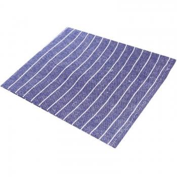 Striped Cotton Linen Cloth Placemat and Table Napkin 40x31cm Heat Insulator Mat