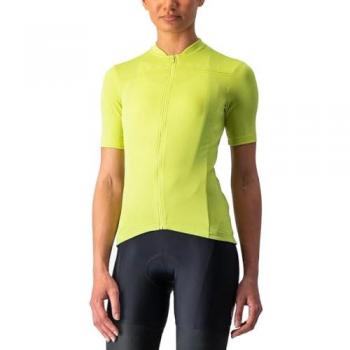 Maglia Castelli Anima 4 manica corta verde lime donna - S