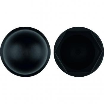 Tapón plástico M16 negro para cargas altas
