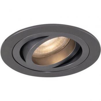 Riflettore Rondoo all'Alluminio Grigio Scuro 1W Qazqa