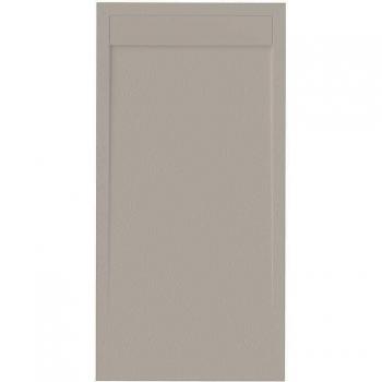 Receveur de douche Sanycces Clever grisbeige 100x100 cm
