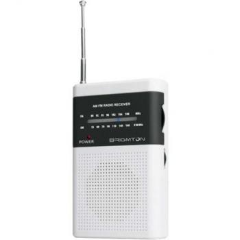 Briggton BT‑350‑B Portatile Digitale Bianco – Radio