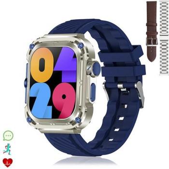 Reloj Smart DAM Z85 Max con pantalla de 2, triple correa