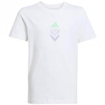 Adidas Junior F50 Graphic Tee – White