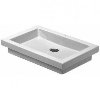 Vasque Duravit 2nd Floor 58x41,5 cm Sans Trou Blanc