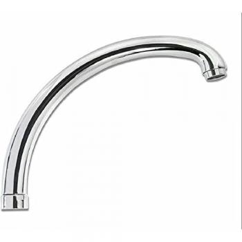 Remplaçant chromé 19 cm – bec bas pour mitigeur d’évier