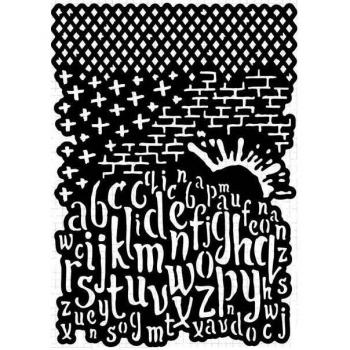 Irregular Circles and Flowers Stencil Embossing Mold
