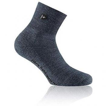 Calze Trekking Unisex Fibre Light Quarter Blu Denim 36-38