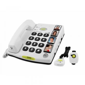 Teléfono Fijo Doro Secure 347 Blanco