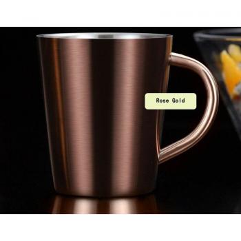Double-Layer Stainless Steel Coffee Cup
