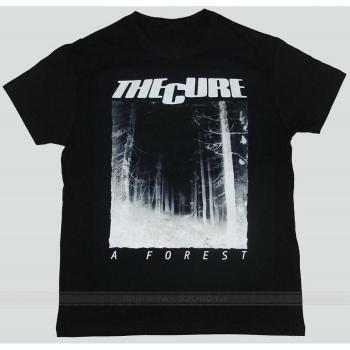 T-shirt THE CURE A FOREST homme manches courtes col rond en coton