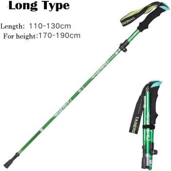5 Knots Folding Telescopic Walking Stick
