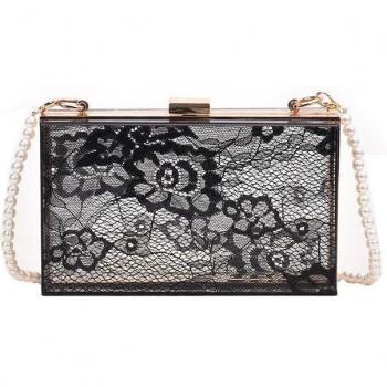 Lace Glow Chic Clutch