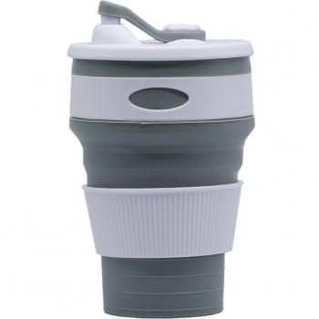 Tragbarer Silikon Kaffeebecher