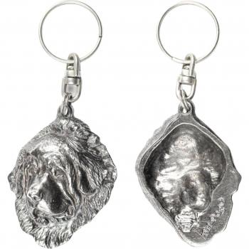 Mastim Tibetano Pingente Silver Prata