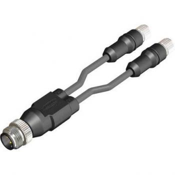 RS PRO konfektioniertes M8 Sensorkabel, 4-adrig, 1m, Schwarz