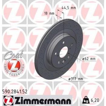 Zimmermann Performance Brake Disc 590284152