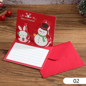 Mini Snowman Holiday Blessings Cards