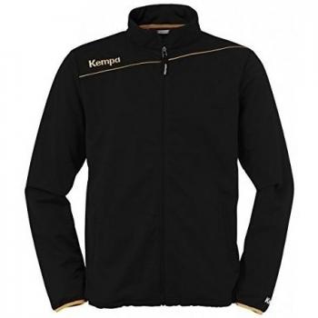 Kempa Jacke Kempa Gold Classic - Camiseta de equipación de balonmano para hombre, color nergo / dorado, talla 176