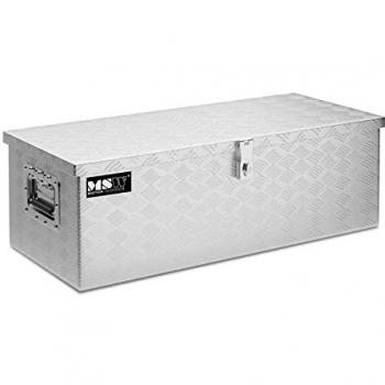 MSW Alubox Riffelblech - 76,5 x 33,5 x 24 cm - 48 L MSW-ATB-765