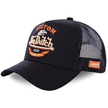 Von Dutch Black & White Eag Trucker Hat