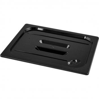 Coperchio Nero 1/2 GN 32.5x26.5 cm
