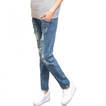 Maternity Denim Pants for Pregnant Women 6MJ013