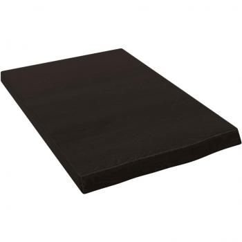 VidaXL Wall Shelf Dark Brown 40x60x(2-4) cm Treated Solid Wood Oak