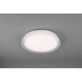 Trio Lighting Dimmbare LED-Deckenleuchte Heracles 18W Weiß