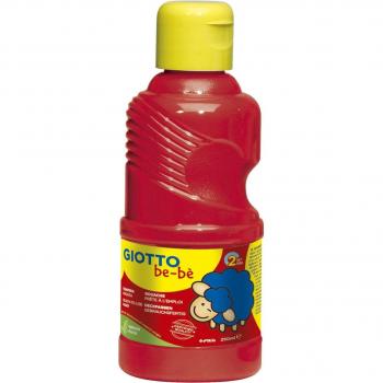 Témpera Giotto Be-Bè 250 ml – Rojo