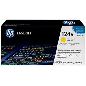 HP Hewlett Packard Toner incl. drum Q6002A yellow (ca. 2000 Pages) - suitable for Color LaserJet 2600N