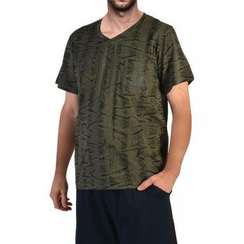 Set Pigiama Corto Uomo Verde
