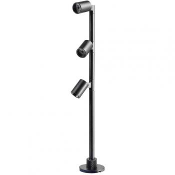 Herculis Triple LED-Leuchte 3W Schwarz