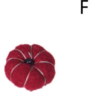 DIY Wool Felt Pumpkin Needlepoint Kit
