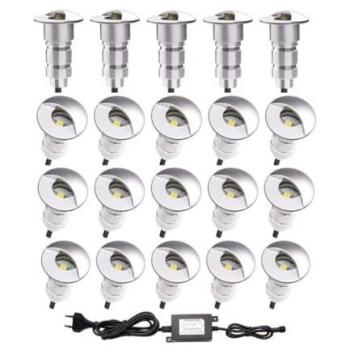 Conjunto Mini SP-E01 56 LEDs Luz Blanca 2700K LECLUBLED