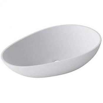 Lavabo vasque à poser blanc mat Colossus 60 cm